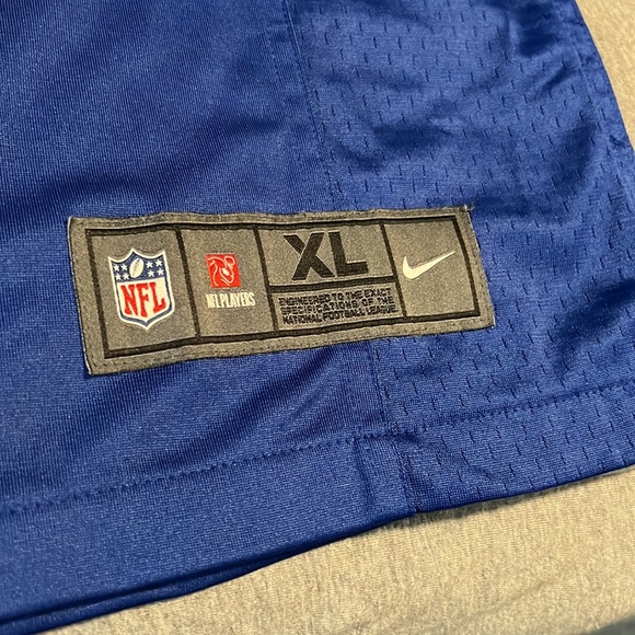 New York Giants #13 Odell Beckham Jr NFL On Field Nike Jersey - Picture 4 of 10